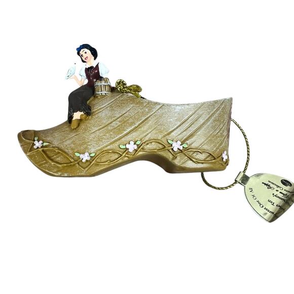 Bradford Exchange Snow White Once Upon A Slipper Ornament 2013 Disney Princess - Picture 1 of 12